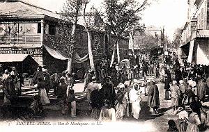 SIDI-BEL-ABBES - RUE DE MONTAGNAC